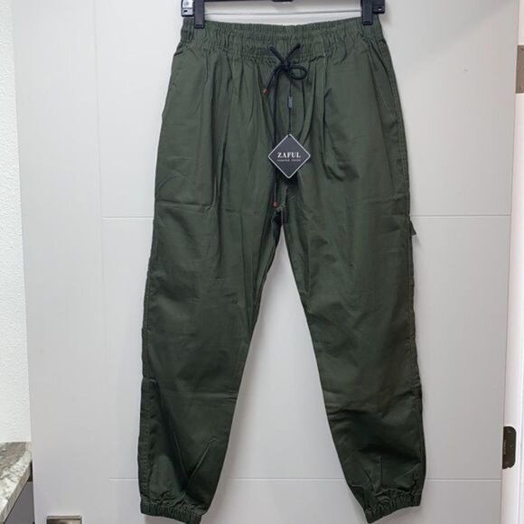 ZAFUL Olive Jogger Size S NWT - Picture 1 of 6